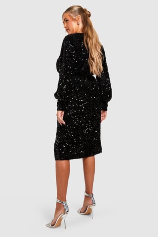 Robe droite - Noir