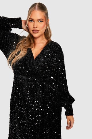 Robe droite - Noir