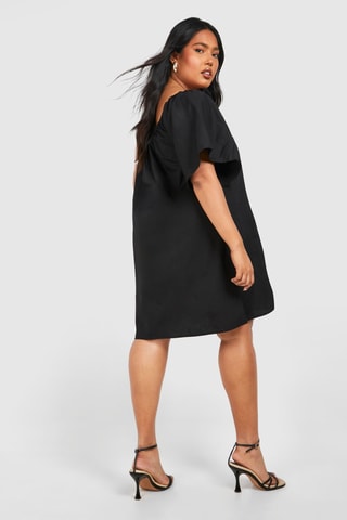 Robe asymétrique - Noir