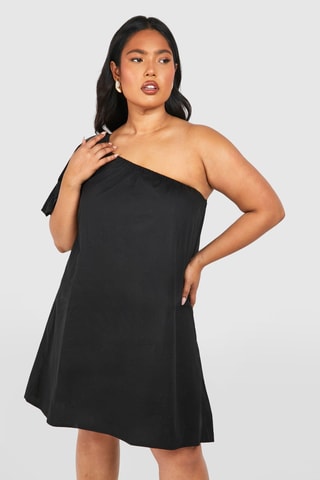 Robe asymétrique - Noir