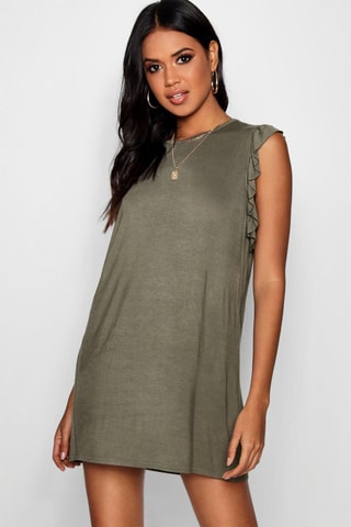 Robe droite - Kaki