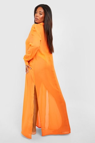 Robe de plage - Orange