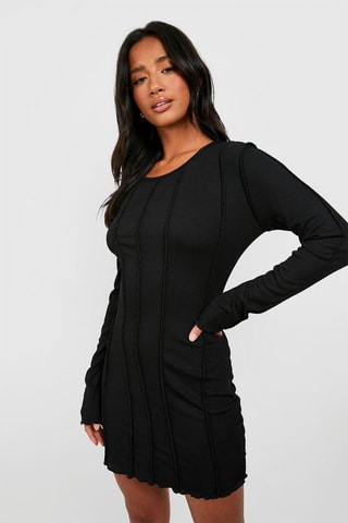Robe fourreau - Noir