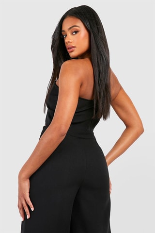 Crop top bustier - Noir
