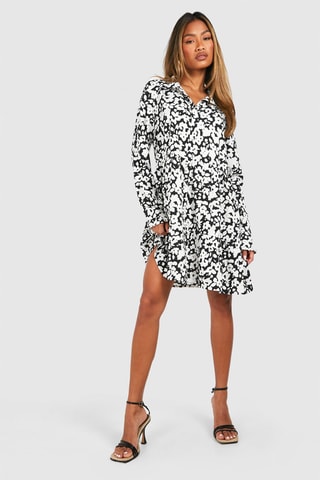 Robe chemise - Noir