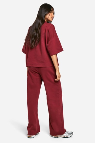 Jogging taille haute - Bordeaux