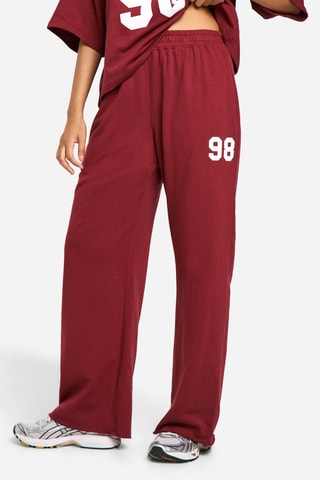 Jogging taille haute - Bordeaux