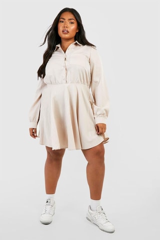 Robe patineuse - Beige