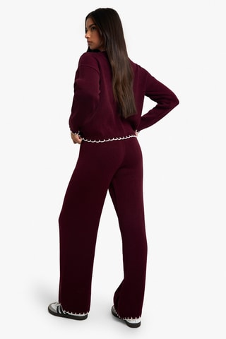 Gilet et pantalon - Bordeaux