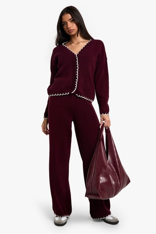 Gilet et pantalon - Bordeaux