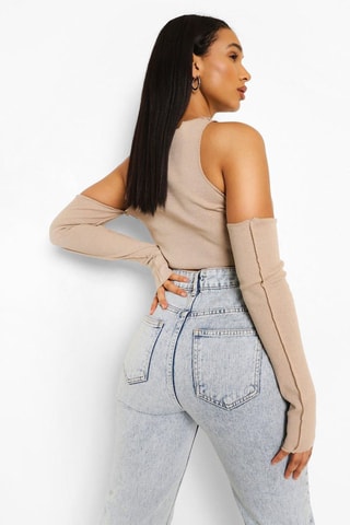 Crop top - Beige