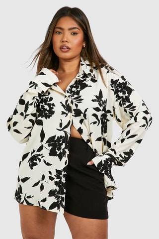 Chemisier oversize - Noir