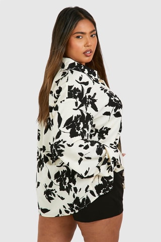 Chemisier oversize - Noir