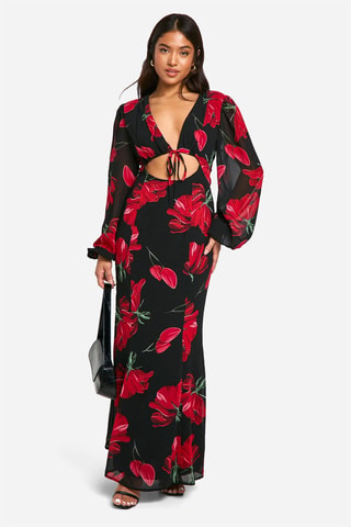 Robe longue - Noir