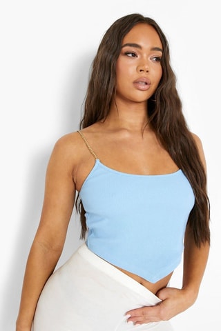 Crop top - Bleu clair