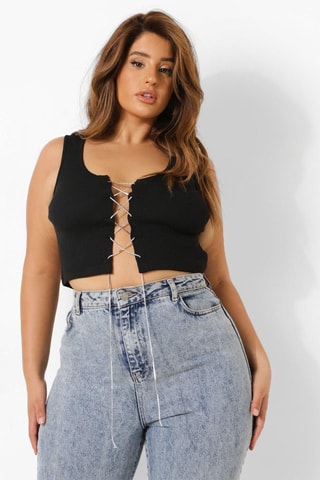 Crop top - Noir