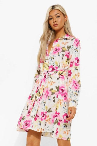 Robe chemise - Ivoire