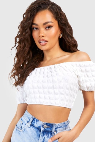 Crop top - Blanc