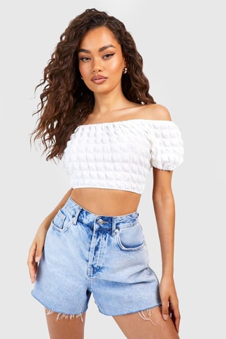 Crop top - Blanc
