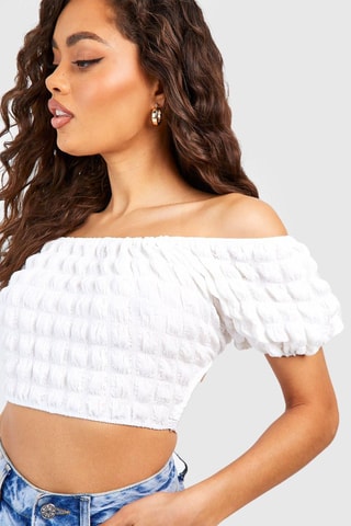 Crop top - Blanc