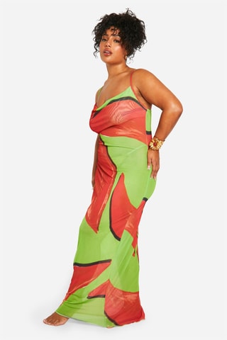 Robe de plage - Vert