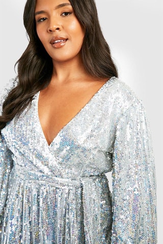 Robe patineuse - Argenté