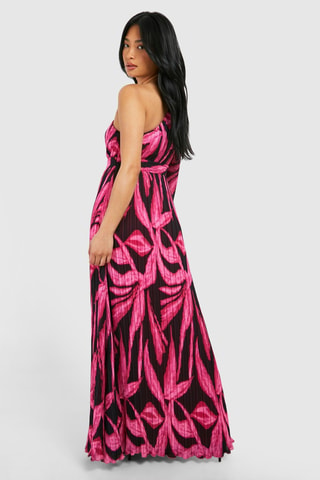 Robe asymétrique - Rose