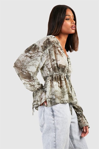 Blouse - Kaki