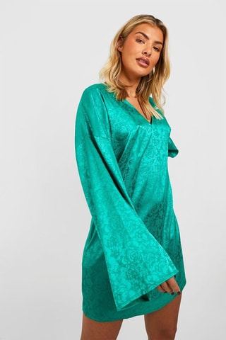 Robe droite - Vert