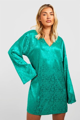 Robe droite - Vert