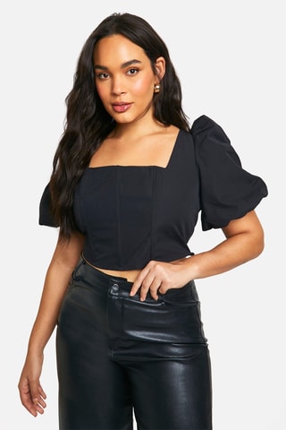 Crop top - Noir