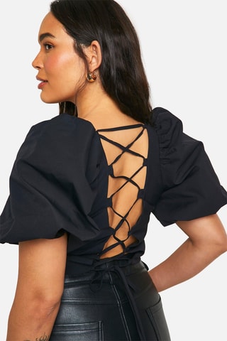 Crop top - Noir