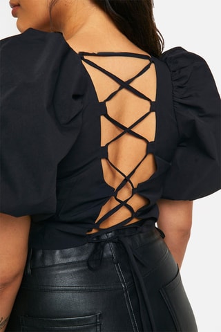 Crop top - Noir