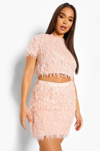 Crop top - Rose clair