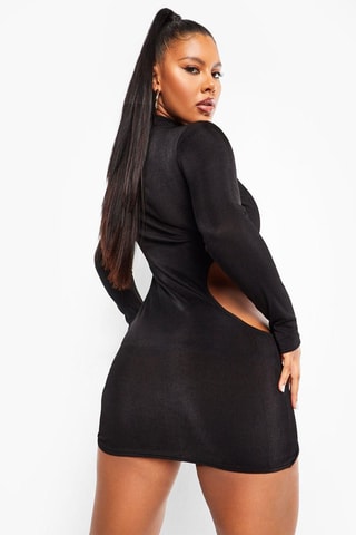 Robe fourreau - Noir
