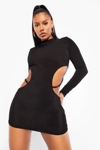 Robe fourreau - Noir