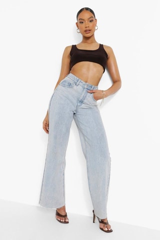 Crop top - Marron foncé