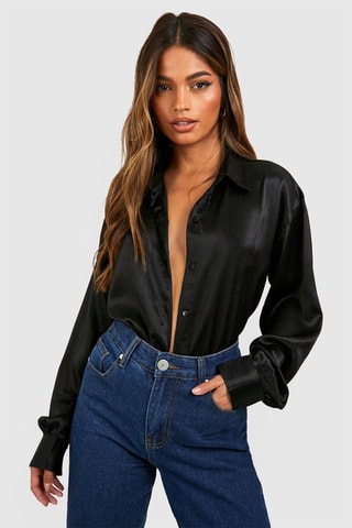 Chemisier oversize - Noir