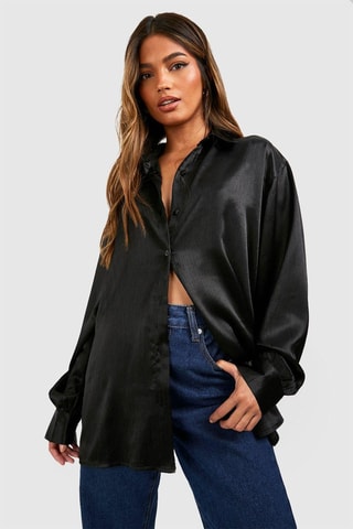 Chemisier oversize - Noir