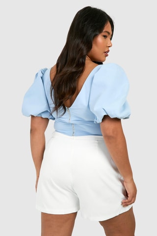 Crop top - Bleu clair