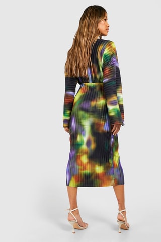 Robe midi - Violet