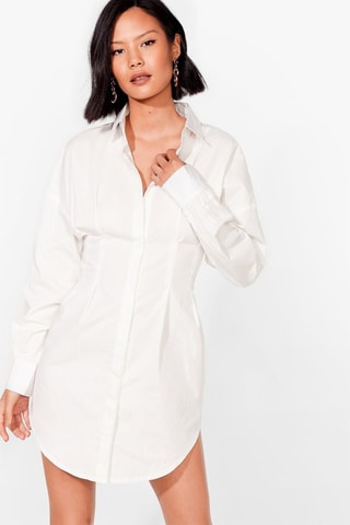 Robe chemise - Blanc