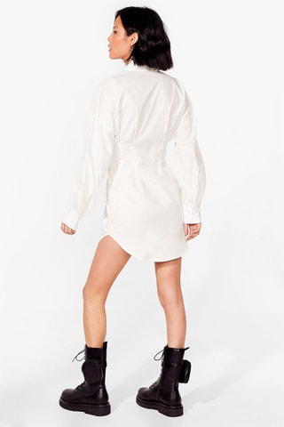 Robe chemise - Blanc