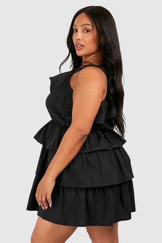 Robe asymétrique - Noir