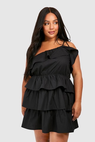 Robe asymétrique - Noir