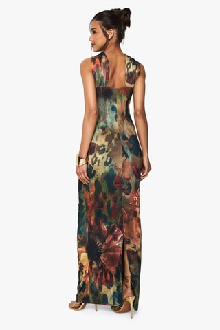 Robe longue - Vert