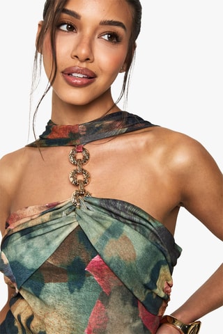 Robe longue - Vert