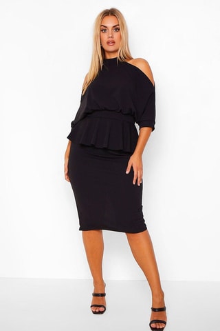 Robe midi - Noir