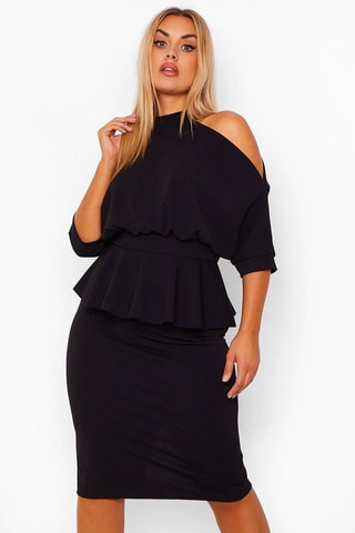 Robe midi - Noir