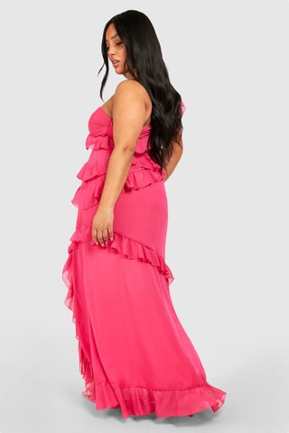 Robe asymétrique - Rose